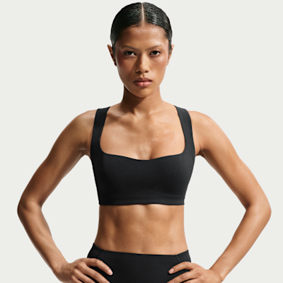 NIKE公式】NikeSKIMS Studio Stretch ウィメンズ スクエアネック ブラ